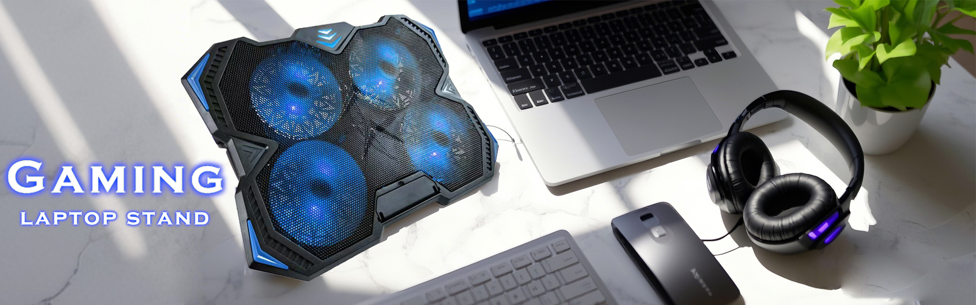 Banner-laptop cooler