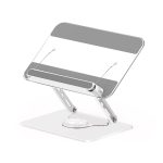 Foldable transparent acrylic laptop holder for reading book-ML22
